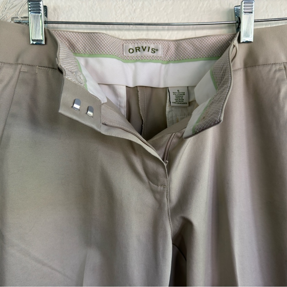 Orvis Women’s Size 6 Beige or Cream Pants, Like New